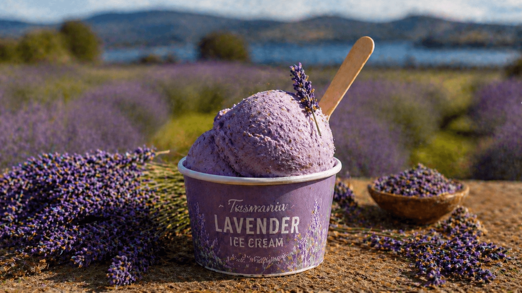 Lavender Ice Cream